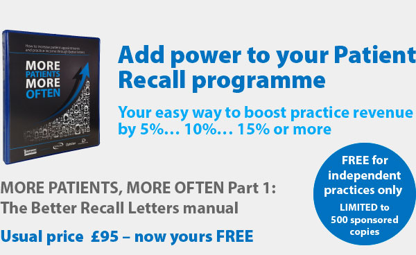 Add power to your patient recall programme